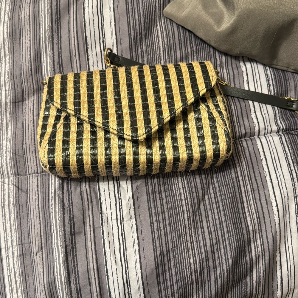 This never worn before cross shoulder purse is brand new